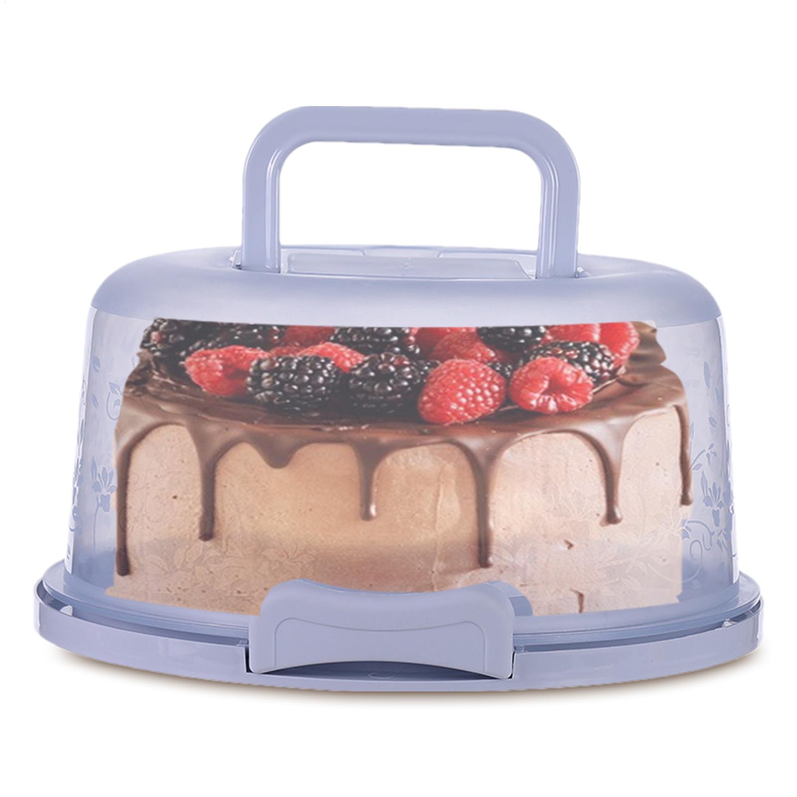 Plastic Dome Clear - ケーキ容器 蓋付きケーキ容器 透明ドーム 再利用可能な密閉ボックス ハンドル付き ベーカリー