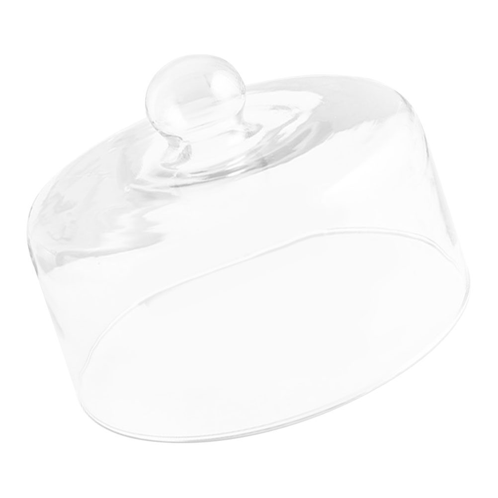 21cmクリアガラス製ケーキドームカバー、デザートディスプレ - Plastic Dome Clear のレビューと価格