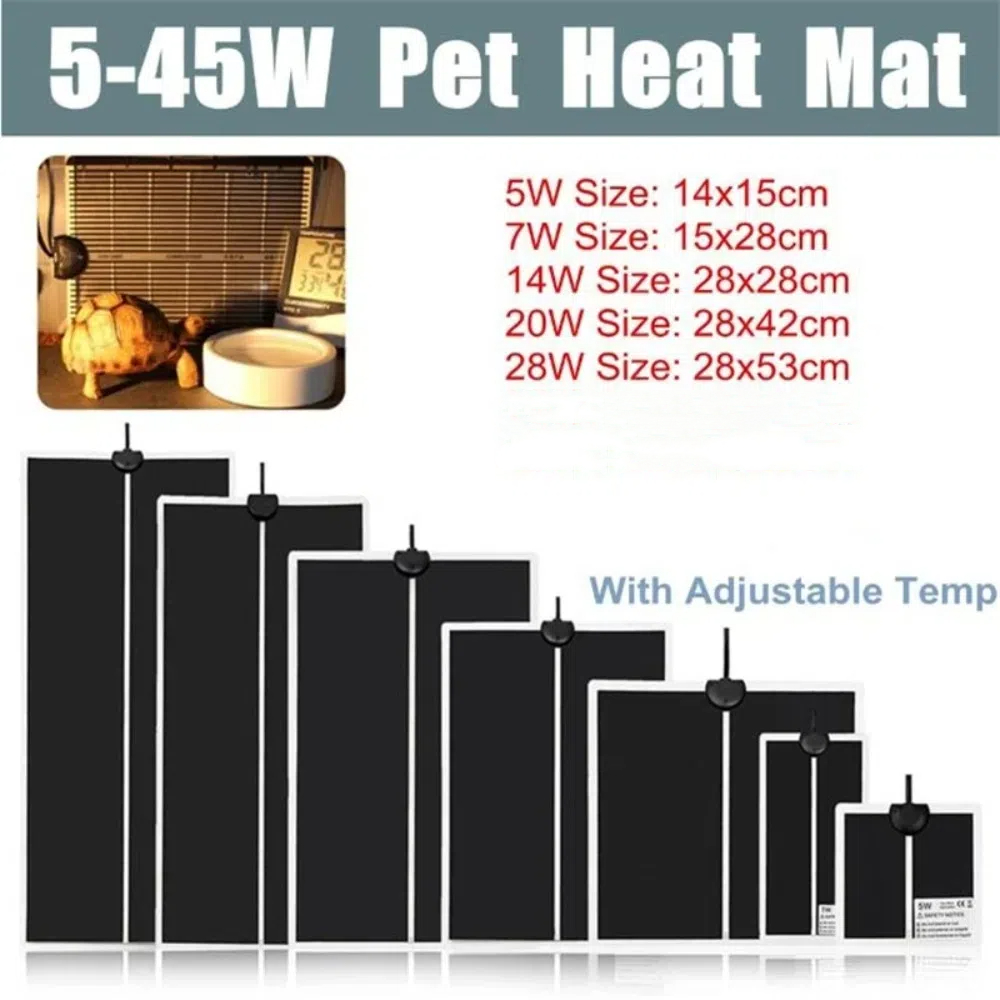 5～28W 苗床ヒートマット 防寒 220V～240V 発芽 - Heat Mat Seedling のレビューと価格
