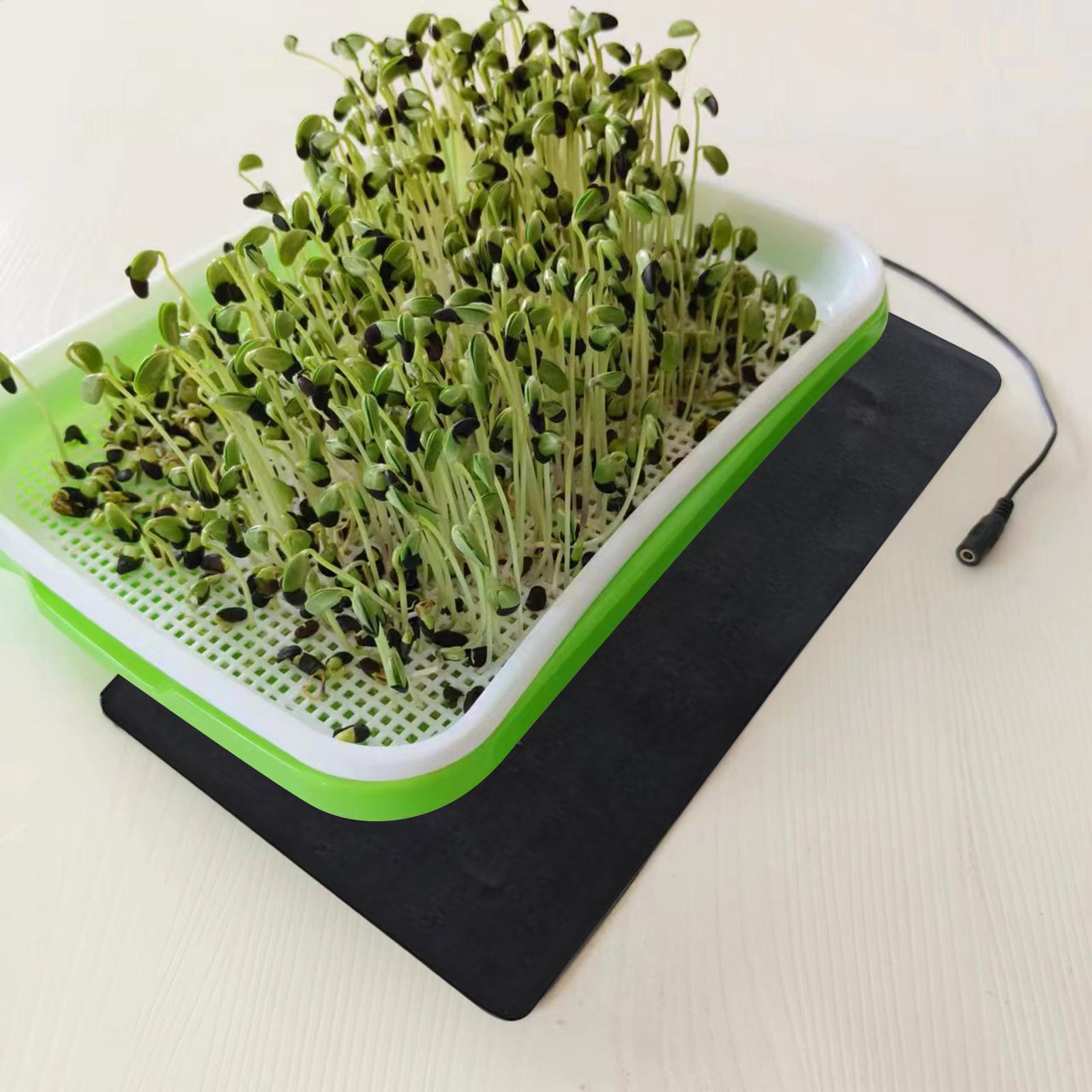 8.5W USB苗床ヒートマット、3段階温度調節可能な植物苗 - Heat Mat Seedling のレビューと価格