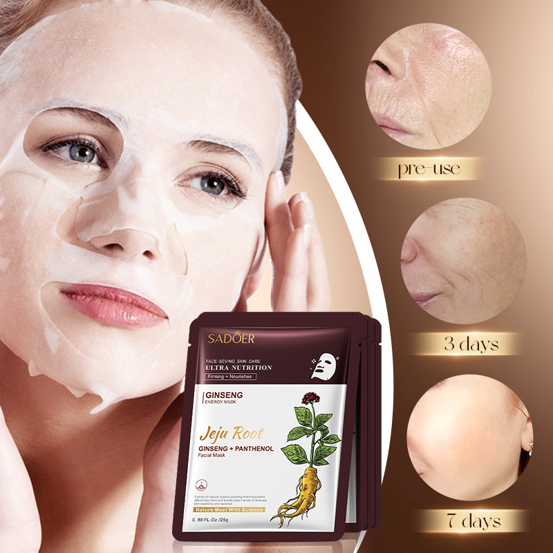 5 個 SADOER 植物根フェイスマスク高麗人参美白フェイ - Root Stimulator Liquid のレビューと価格