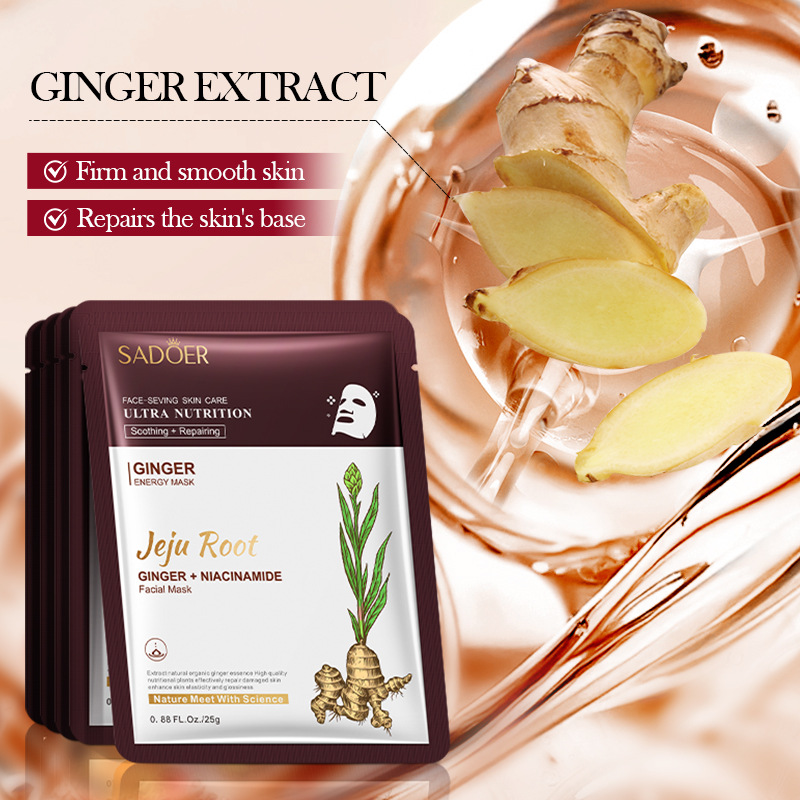 5 個 SADOER 植物根フェイスマスク高麗人参美白フェイ - Root Stimulator Liquid のレビューと価格