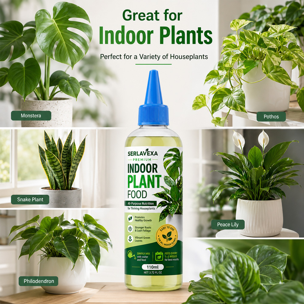 SERLAVEXA 室内植物用肥料 110ml 多目的液体栄 - Root Stimulator Liquid のレビューと価格