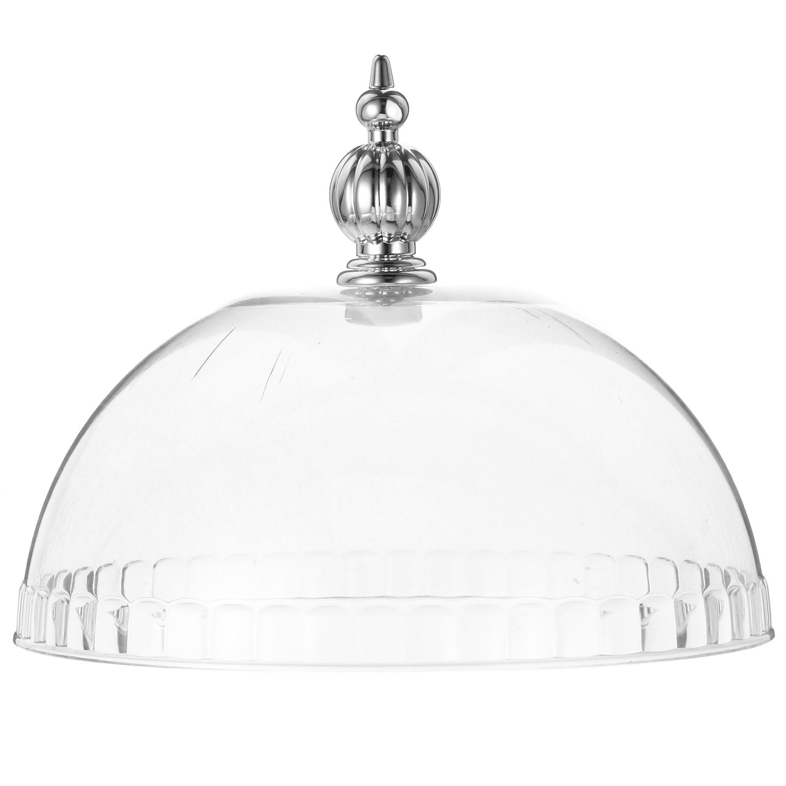 透明プラスチック製ケーキドームカバー 6.8インチ 耐熱性  - Plastic Dome Clear のレビューと価格