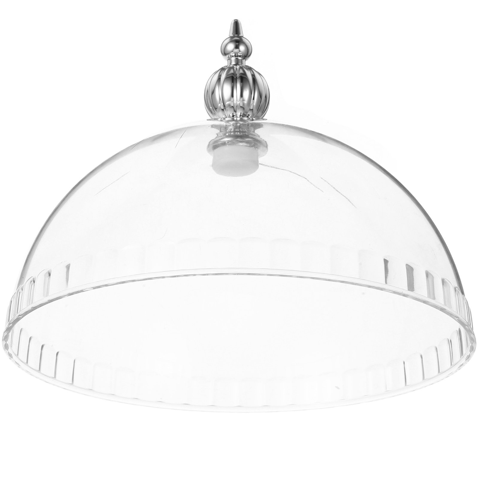 透明プラスチック製ケーキドームカバー 6.8インチ 耐熱性  - Plastic Dome Clear のレビューと価格