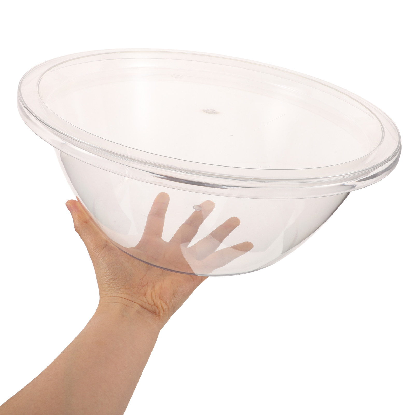 2個セット プラスチック製ベーキングミキシングボウル 透明な - Plastic Dome Clear のレビューと価格
