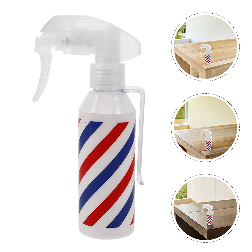 2個入りヘアスタイリングスプレーボトル 赤青ストライプ 12 - Misting Bottle Fine のレビューと価格
